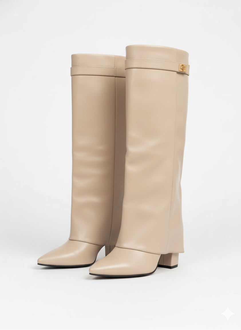 Bottes en cuir - Velura paris