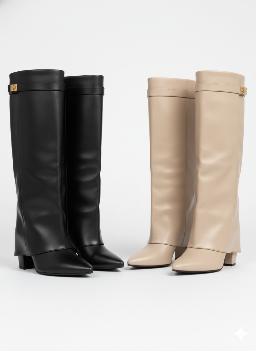 Bottes en cuir - Velura paris