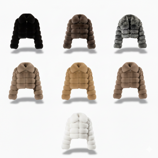 Veste en fourrure puffy - Velura Paris