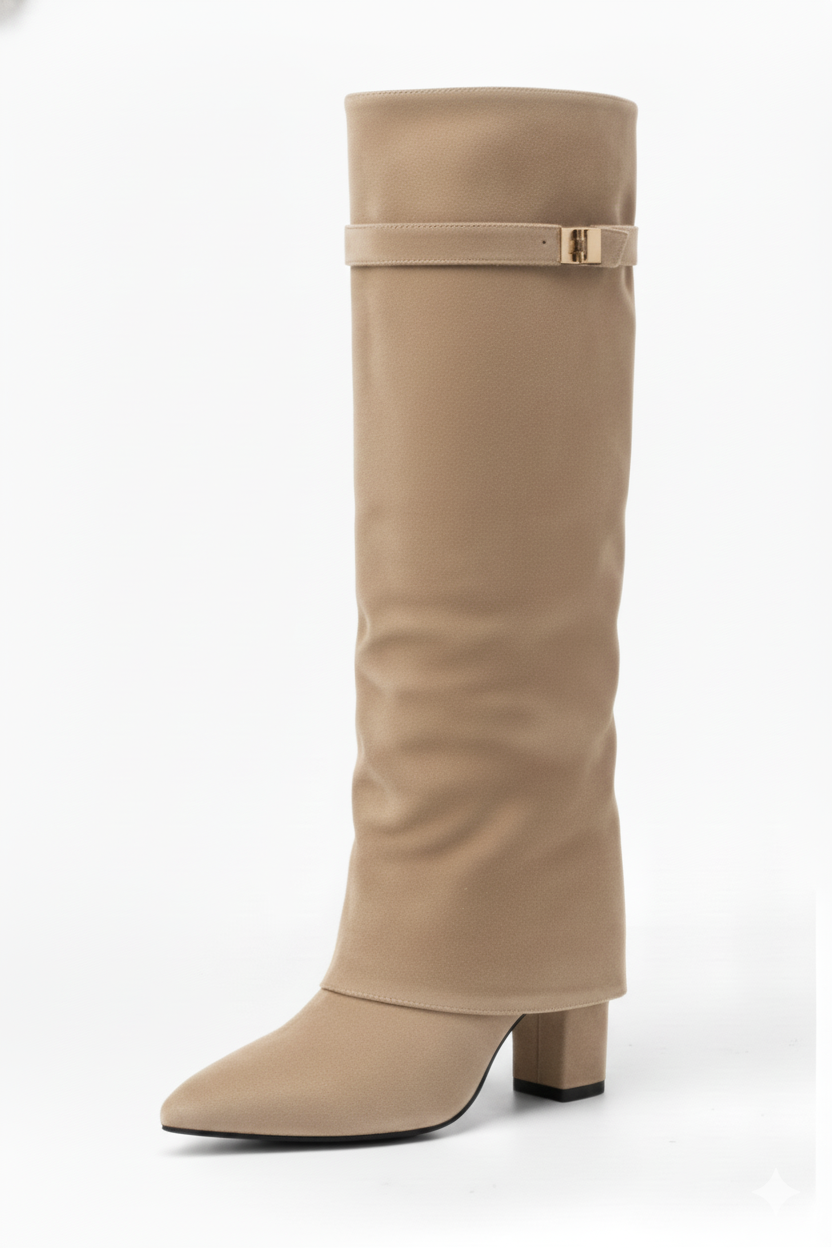 Bottes en satin - Velura Paris
