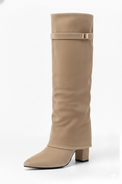 Bottes en satin - Velura Paris