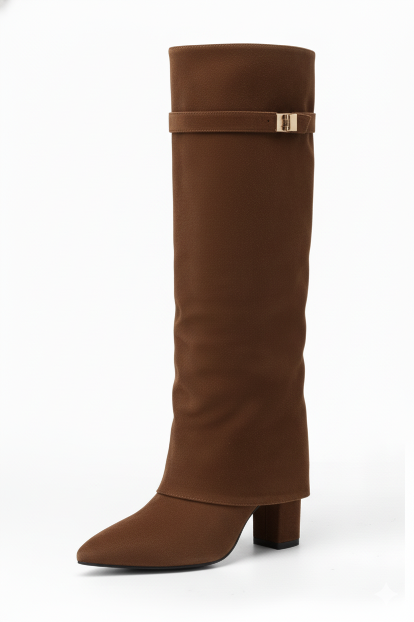 Bottes en satin - Velura Paris