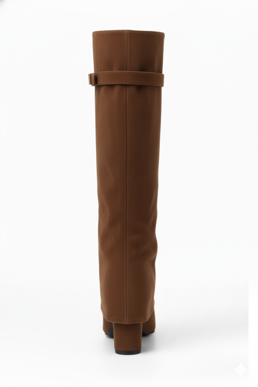 Bottes en satin - Velura Paris