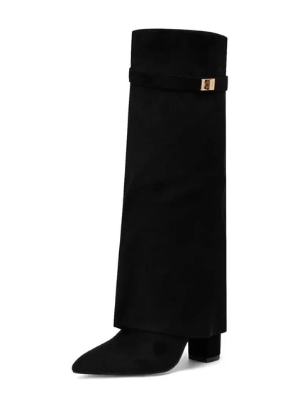 Bottes en satin - Velura Paris